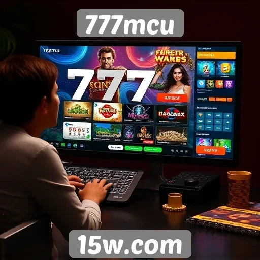 Experiência do usuário no site 777mcu